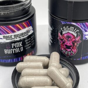 Cosmic Caps Pink Buffalo Magic Mushrooms Capsules - 14.5g
