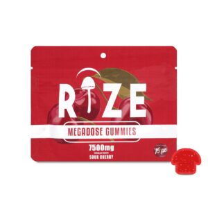 Rize Megadose Super Cherry Gummies 7500mg - 15pcs