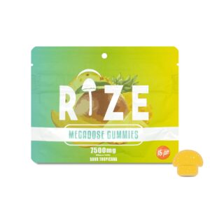 Rize Megadose 15pc 7500mg Sour Tropicana Gummies