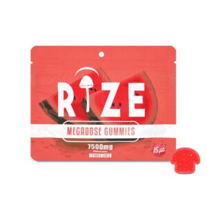 Rize Mega Dose Watermelon Gummies 7500mg - 15pcs
